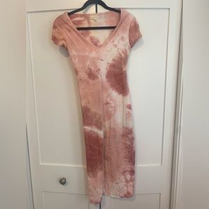 Tye dye Spanx midi dress